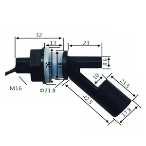 Fábrica de hielo EP2000 con 12V 24V 36V 110VDC 220VDC Sensor de interruptor de nivel de flotador barato PP - Product Image 4