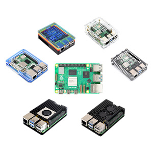 <strong>Raspberry</strong> <strong>Pi</strong> 5 <strong>Case</strong> Acrylic Plastic <strong>Case</strong> Aluminum Alloy <strong>Case</strong> With Heat Sink and Cooling Fan for <strong>Raspberry</strong> <strong>Pi</strong> 5 8 GB Model Kit - Product Image 1