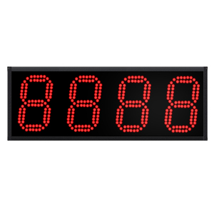 CHEETIE CP09 personalizzato programmabile digitale Super luminoso Display della temperatura a LED da banco per stazione di servizio a LED Display del prezzo della benzina - Product Image 1