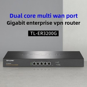 TP-LINK Dual-Core Gigabit Enterprise VPN Roteador Industrial Porta Multi-WAN Controlador AC Gerenciamento AP