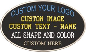 Miếng vá sắt tùy chỉnh với logo thêu cho ba lô Cá nhân hóa Câu lạc bộ nhóm công ty bằng vòng móc - Product Image 3