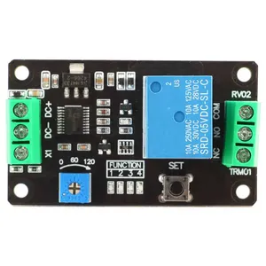 DC 5V/12V/24V Delay <strong>Timer</strong> Relay Self Locking Delay on Off Time Switch Super 555 <strong>Timer</strong> - Product Image 3