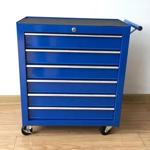 带钥匙锁定系统的车库车间设备滚动工具柜工具储物柜 - Product Image 2