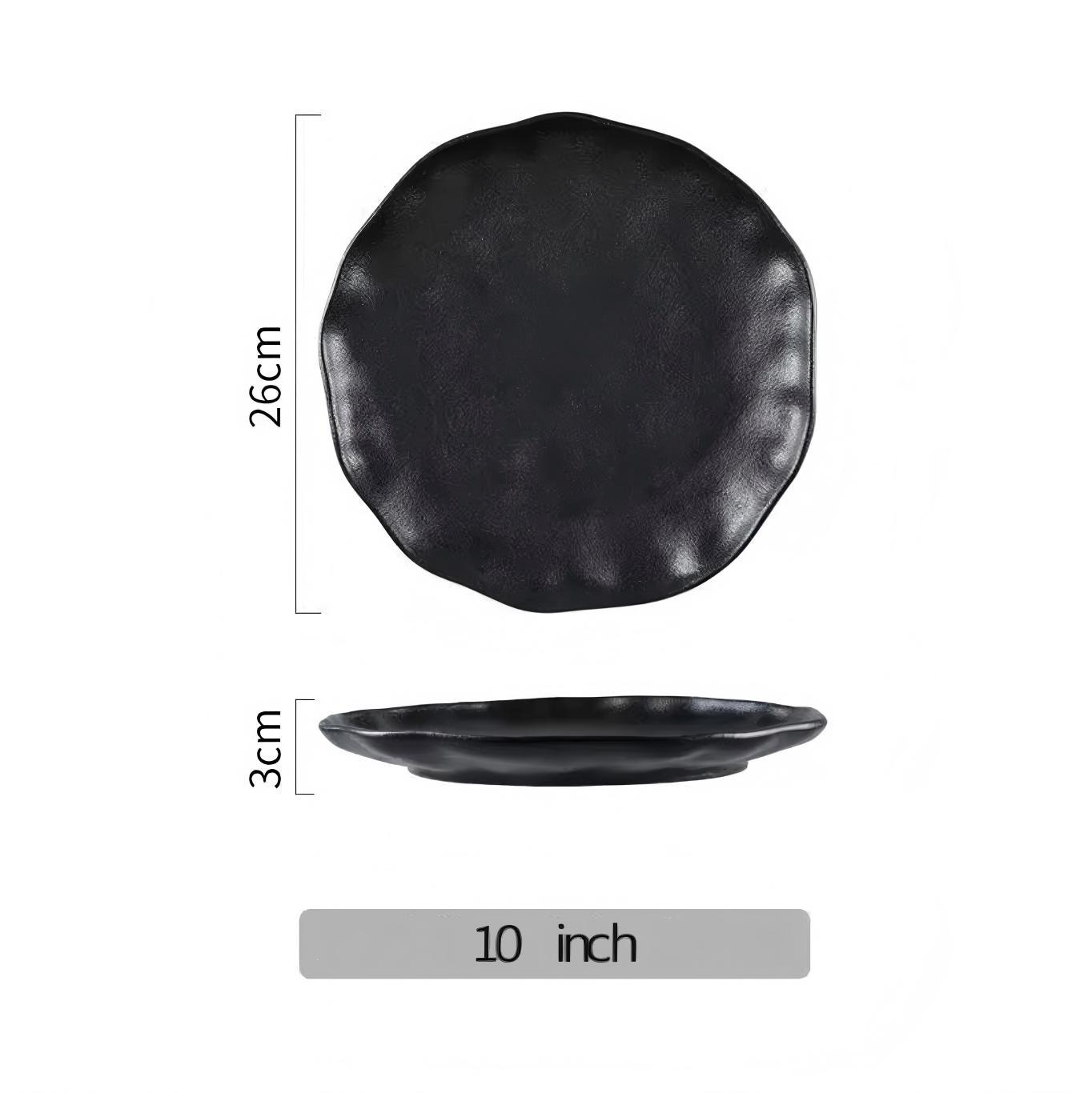 10 pouces noir