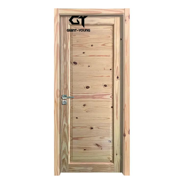 Puerta de madera de teca sólida de lujo, personalizada, alta calidad, diseño único, para interior de dormitorio