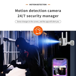 Tuya akıllı açık güvenlik kamera 2K 4MP Full HD Mini CMOS WiFi akıllı ev ağ otomatik izleme IP67 su geçirmez iki yönlü kamera - Product Image 3