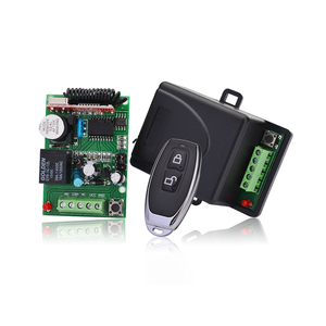 Universal 1 kanal 12V 24V 433mhz rolling code empfänger mit fernbedienung - Product Image 6