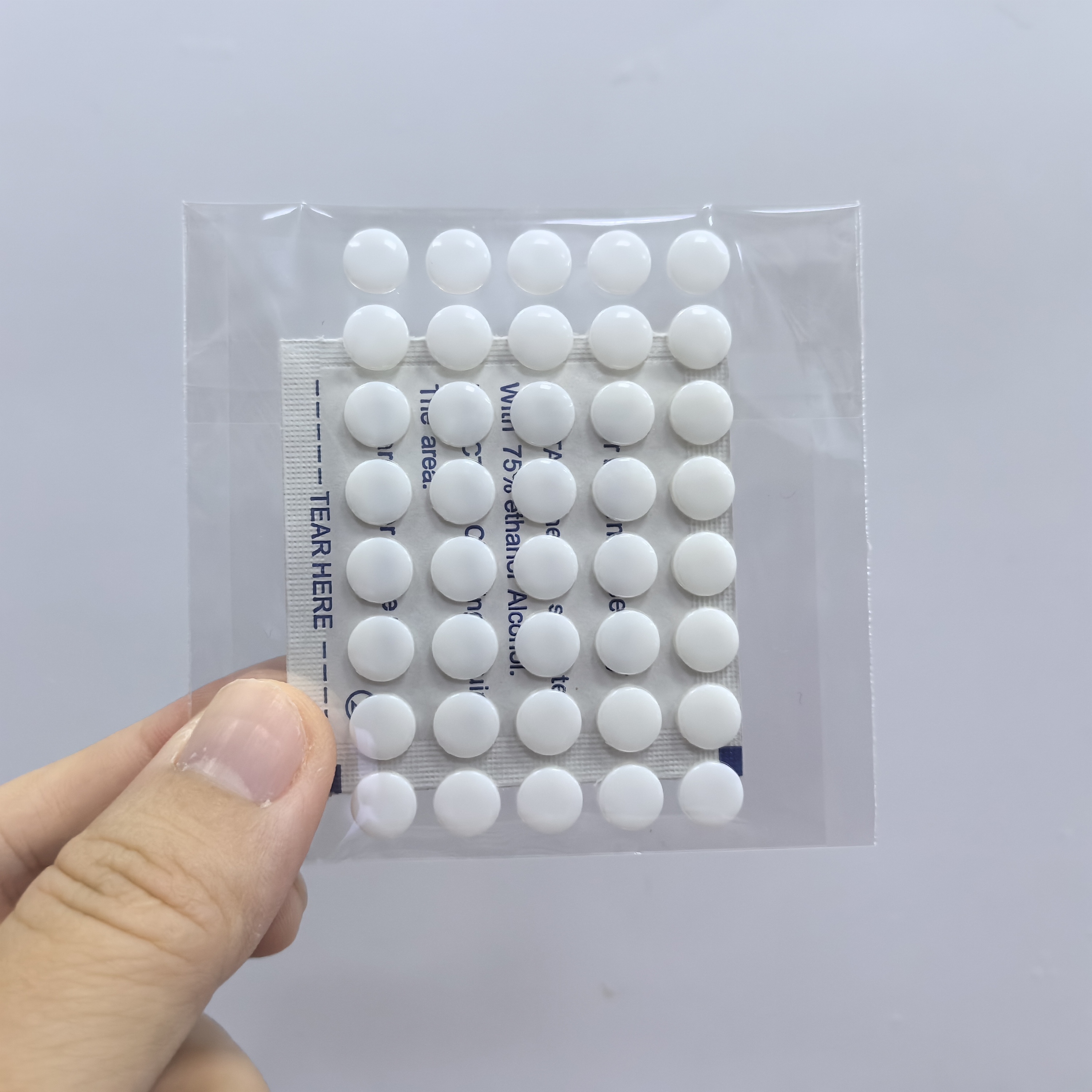 จุดสีขาวอเนกประสงค์ ขนาด 6.5 มม. - 40 ชิ้น