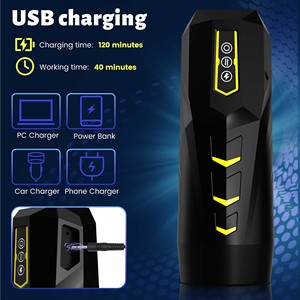 Vendita calda masturbatore maschile 9 modalità di vibrazione e spinta completamente impermeabile tazza di masturbazione - Product Image 6