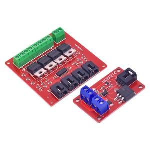 Modulo di commutazione a canale 1/4 elettronico blocco di costruzione per pannello di sviluppo switch pannello IRF540 modulo di alimentazione isolato - Product Image 5