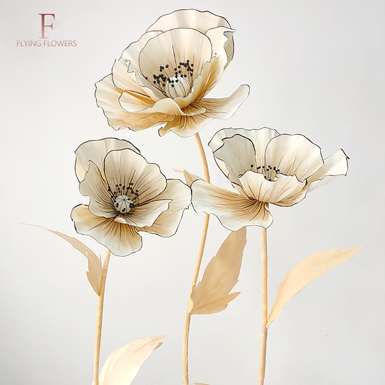 Combinazione di tre fiori