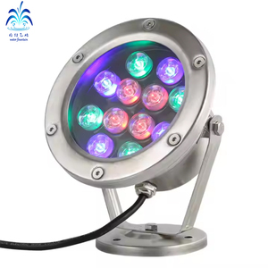 Waterproof <strong>LED</strong> Fountain Lights with Remote - Ideal for Decorating Fountains, Multiple Wattages - Product Image 1