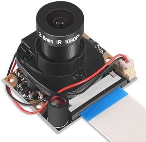 Raspberry Pi 4 B 3 B + Modulo Della Macchina Fotografica Automatica IR-Cut Commutazione Day/Night Vision Video Modulo di Messa A Fuoco Regolabile 5MP 1080p - Product Image 2