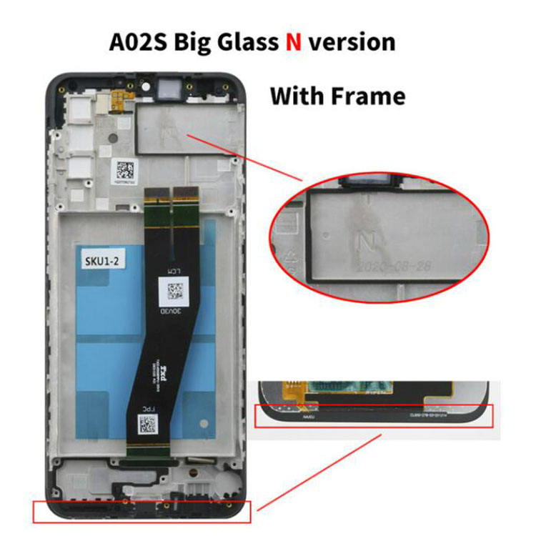 Grand verre A02S avec cadre