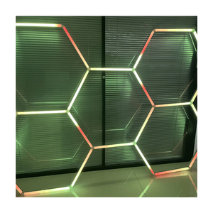 Оптовая продажа на заказ, дистанционное управление, шестигранное освещение, Rgb, светодиодный рабочий свет 12 В, RGB свет - Product Image 1