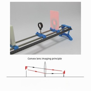 XR F-type Light <strong>Source</strong> Convex and Concave Lens Pin Hole Image Junior High School Lab <strong>Experiment</strong> Optical Bench - Product Image 2