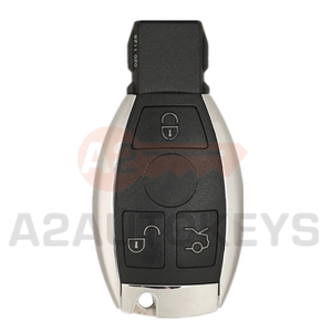 Mercedes Benz CL SLk CLK C E S Class için A2AUTOKEYS BGA NEC çift pil 3 Bottons araba anahtarı konut uzaktan durumda kabuk yerine - Product Image 1