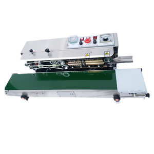 Easy to Operate FRD-1000V Vertical Ink Roller <strong>Coding</strong> Continuous Band Sealing Machine - Product Image 4