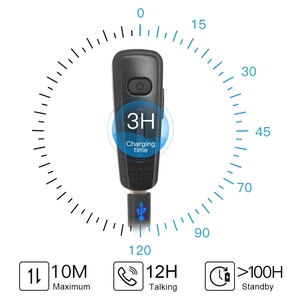ชุดหูฟังไร้สาย PTT ใหม่ HB680AP ลำโพงไร้สายไมโครโฟนหูฟังทำงานร่วมกับ zello สำหรับระบบ Android และ iOS - Product Image 4