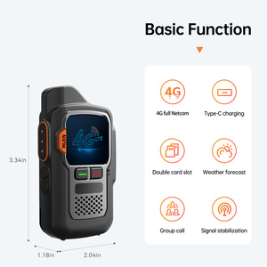 ขายดีวิทยุสื่อสารมือถือขนาดเล็กซิมการ์ด4G LTE 5000 km วิ่ง100ไมล์ทั่วโลก5000 km - Product Image 5