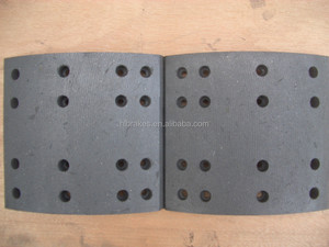 4515 phanh giày lót cho 13 tấn Fuwa trục Trailer phanh lót phụ tùng 16 lỗ - Product Image 3