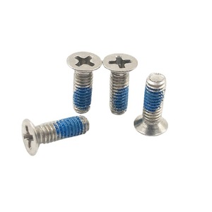 M2 M2.5 M3 Acero al carbono Cruz empotrada Anti-Loose Nylok Lock Mini tornillo para ensamblaje de computadora portátil - Product Image 3