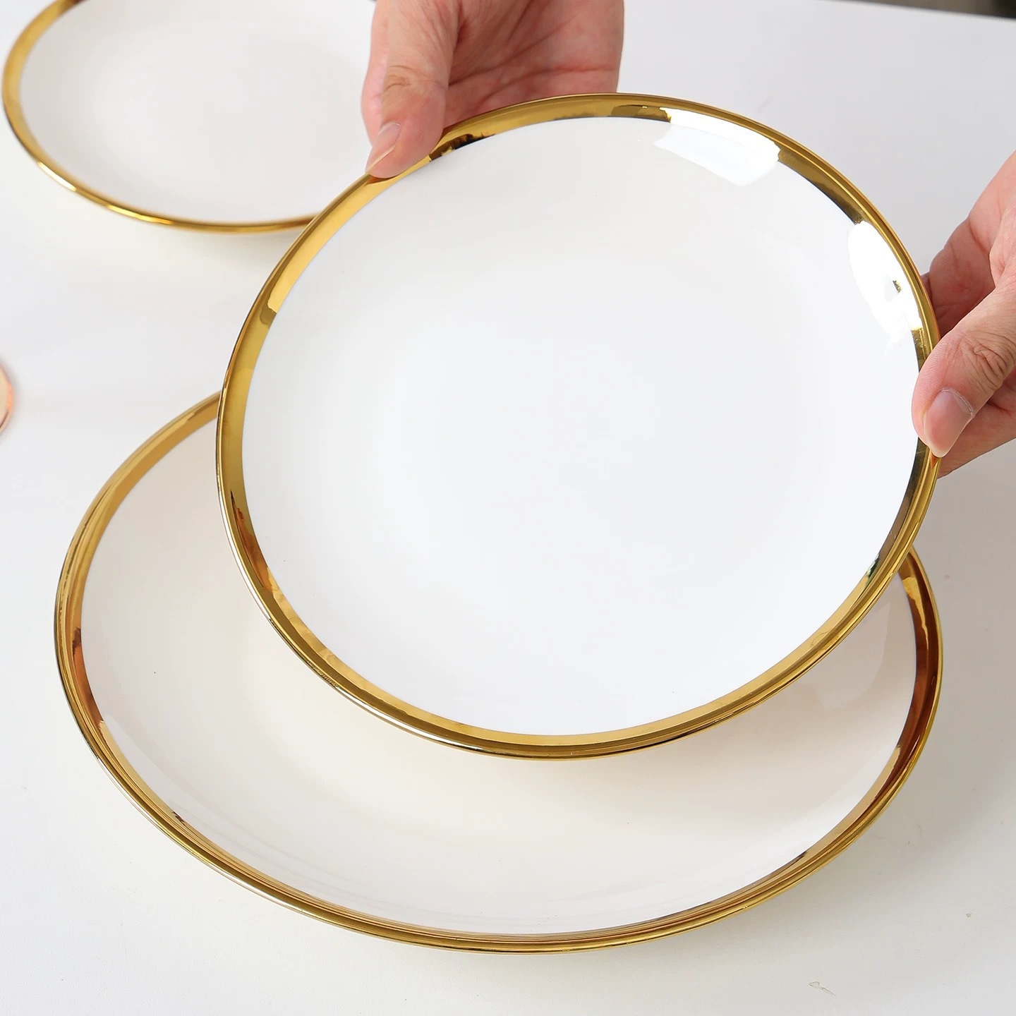 Gold-plated platter