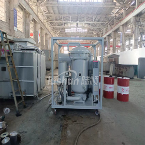 3000L/H Transformador Planta de purificación de aceite 50L/Min Vacío Deshidratación Aislamiento Sistema purificador de aceite - Product Image 6