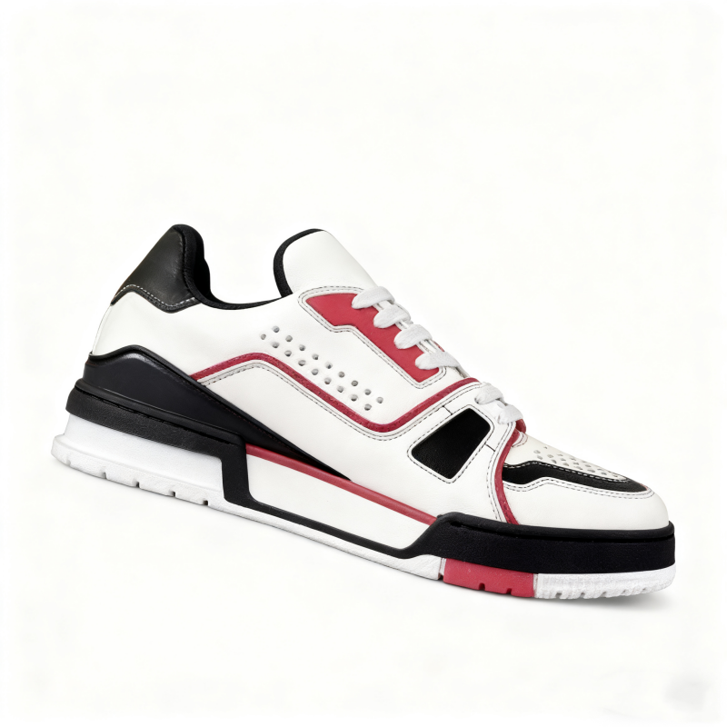 black and white