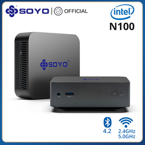 SOYO M2 Plus Mini PC DDR4 16GB + 512GB Mini computadora Windows 11 Gráficos 750MHz Intel Alder-N Lake N100 3,4 GHz para juegos MiniPC - Product Image 6