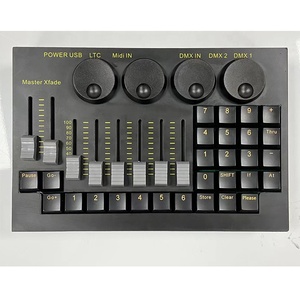 Professional Stage Lighting Mini <strong>Command</strong> Wing DMX Controller Console for DJ Disco Party Church Club Shows Theater Concert bar
