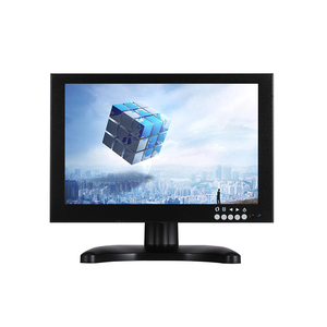 Panel IPS Monitor de PC de tamaño pequeño Monitor CCTV de 10,1 pulgadas Lcd Industrial Marco abierto Monitor de pantalla táctil Entrada VGA USB - Product Image 3