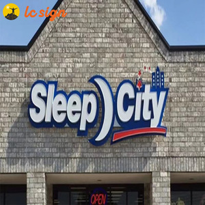 3D Stainless Steel Từ Dấu Hiệu Acrylic Led Thời Trang Quảng Cáo Frontlit Epoxy Resin Thư Kênh Soign - Product Image 5