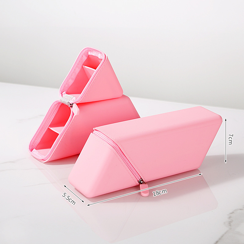Astuccio Obliquo in Silicone - Rosa
