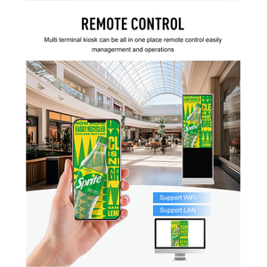 43-Zoll-Typ Werbe maschine Boden Touch One Machine Terminal Netzwerk abfrage Werbung Mall Android Hd Display Display Bildschirm - Product Image 4