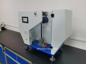 Tester di impatto IZOD in plastica ASTM ISO metodi di prova per apparecchiature di prova di resistenza agli urti Izod HT-1843-22D - Product Image 3