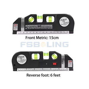 巻尺ビームツール付きFSBOLING句読点レベル赤線赤外線レーザーレベル - Product Image 6
