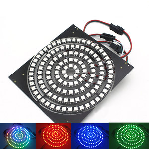 WS2812BLEDリングライト8/16/24/35/45ビットLED 5050 RGBアドレス指定可能なピクセルLEDモジュールストリップライト - Product Image 5