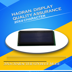 20x4 display lcd di grande carattere blu/giallo modulo schermo cob display monitor lcd 8080 8 Bit interfaccia LCM2004 STN/FSTN - Product Image 2