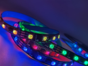 Tira de luces LED direccionable RGB de 2811 Dream, cinta LED de píxeles inteligentes secuenciales de 5M, entrada de 12V controlada por aplicación de disco WS2811 - Product Image 5