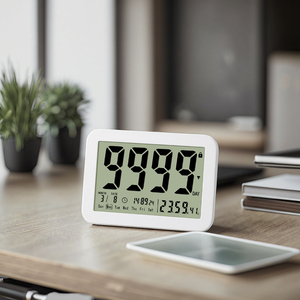 Custom palestra allenamento per bambini studio visivo Smart LCD Timer digitale Pomodoro Timer data secondo Display ad aspirazione magnetica Timer da cucina - Product Image 5