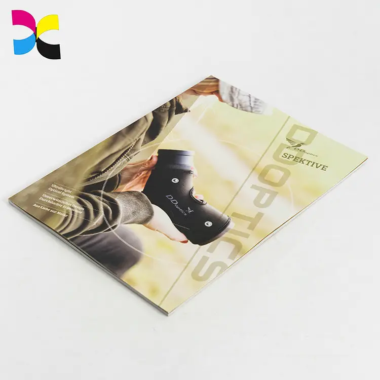 Factory Custom Book Printing Service Paperback Soft Cover Full Color Magazine Book fashion book