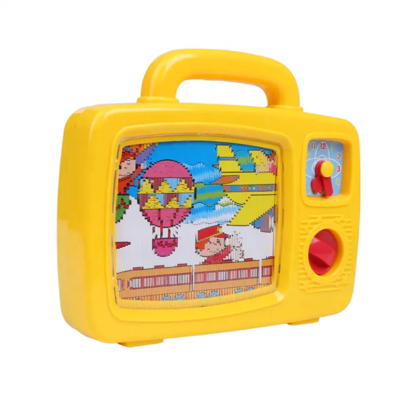 Brinquedos educativos para bebês, brinquedos musicais engraçados para crianças, brinquedos musicais para crianças, relógio de aprendizagem com corda e mudança de imagem