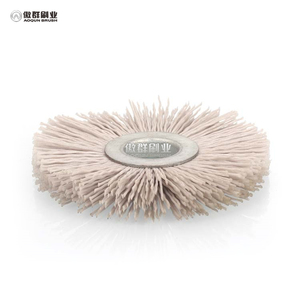 Manufacturer Customized Pig Hair Brush Roller for Shoe Polishing <strong>Machine</strong>/leather Polishing Brush