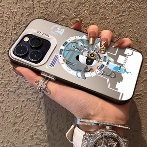 เคสโทรศัพท์อัจฉริยะ IMD สุดเจ๋งสำหรับ Apple iPhone 16 15 PRO MAX 14 13 12 11 Plus ฝาครอบหลังแม่เหล็ก TPU อะคริลิคปกป้องกล้อง - Product Image 6
