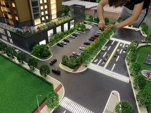Stadtpark und See Planung Land Layout Maßstab Modellbauer Umwelt Land Programm Design Architektur maßstab Modell - Product Image 2