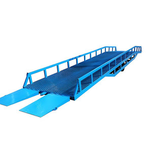6t 10t 12t 15t rampa de carga de contenedor móvil rampa niveladora de muelle móvil descarga de alimentación de CA contenedor de envío para carretilla elevadora con CE