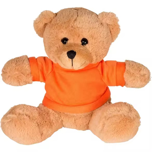 Бесплатный образец логотипа Kwaii супер мягкий плюшевый мишка для снятия стресса настраиваемый размер и цвет - Product Image 3