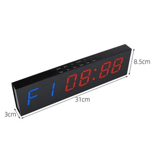 Fitness Boxing Remote Controller Temporizador Socket 24 Hours Countdown <strong>Count</strong> up 1.8 Inch Interval Led Digital Gym <strong>Clock</strong> <strong>Timer</strong> - Product Image 3