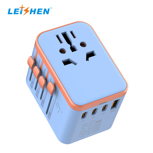 Weltweit EU AUS UK US Stecker GAN 65W 3 Typ C Internat ional Universal Smart Plug Adapter Multi Socket World Travel Adapter - Product Image 6